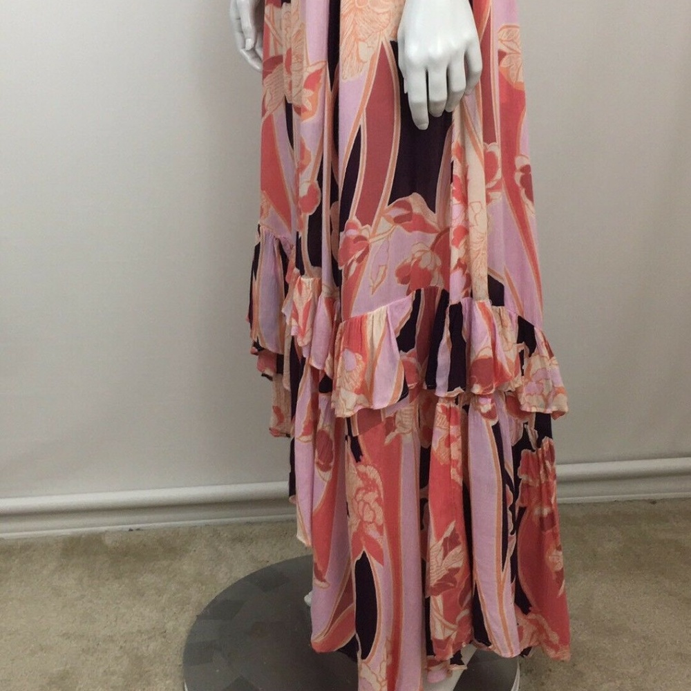 FREE PEOPLE Lined Ruffled Bring back Summer Maxi 4 - Picture 6 of 8
